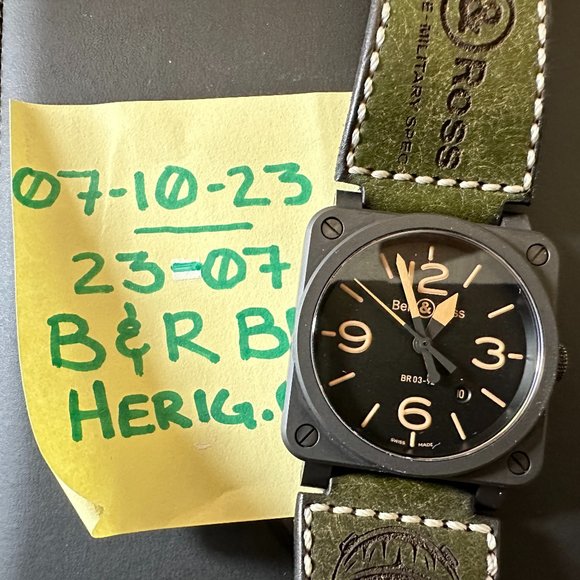 BELL & ROSS BR 03-92 HERITAGE - Picture 1 of 8